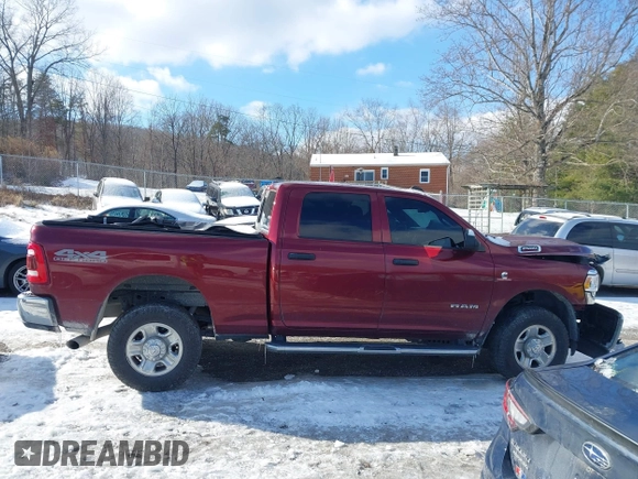 2021 Ram 2500 Tradesman with VIN 3C6UR5CLXMG531872, listed as a IAAI auction lot 41244718 with 74,932 mi miles. Bid and sale history available at carsss.com. Image 14.