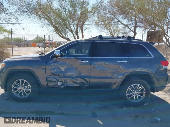2016 Jeep Grand Cherokee Limited 75th Anniversary with VIN 1C4RJEBG5GC329720, listed as a IAAI auction lot 42344845 with 87,672 mi miles and . Bid and sale history available at DreamBid. Image 14.