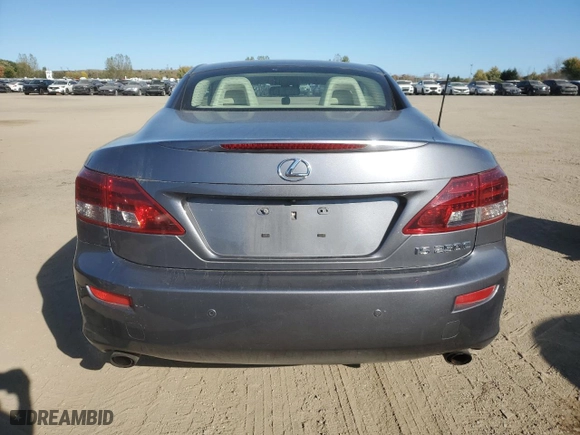 2012 Lexus IS 250C with VIN JTHFF2C22C2525814, listed as a Copart auction lot 76706134 with 176,044 mi miles and Salvage Title. Bid and sale history available at carsss.com. Image 6.