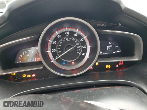 2015 Mazda 3 i Sport with VIN 3MZBM1K78FM153192, listed as a Copart auction lot 52186925 with 124,323 mi miles and Salvage Title. Bid and sale history available at DreamBid. Image 9.