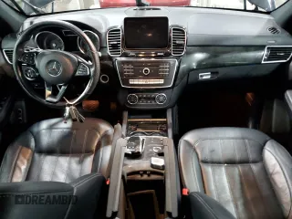 2017 Mercedes-Benz GLS with VIN 4JGDF6EE9HA989523, listed as a Copart auction lot 71134162 with 106,439 mi miles. Bid and sale history available at carsss.com. Image 8.