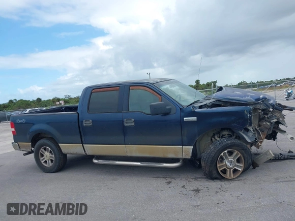 2006 Ford F-150 XLT with VIN 1FTRW14W26FA66615, listed as a IAAI auction lot 40617019 with Not provided miles and . Bid and sale history available at DreamBid. Image 13.