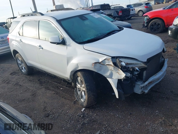 2015 Chevrolet Equinox LT with VIN 2GNFLFE30F6410943, listed as a IAAI auction lot 41208733 with 161,259 mi miles and . Bid and sale history available at DreamBid. Image 1.