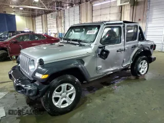 2018 Jeep Wrangler Unlimited Sport S z VIN 1C4HJXDG7JW103415, wystawiony jako Copart lot #49849255 z przebiegiem 38 842 mil mil oraz Tytuł czysty. Historia ofert i sprzedaży dostępna na DreamBid. Obrazek 1.