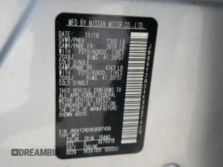 2019 Nissan Armada SL z VIN JN8AY2ND4K9087456, wystawiony jako Copart lot #53859545 z przebiegiem Nie podano mil oraz Szkoda całkowita • Salvage title. Historia ofert i sprzedaży dostępna na DreamBid. Obrazek 13.