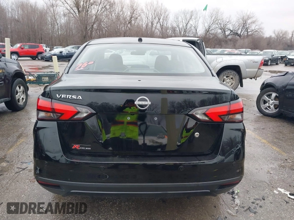 2024 Nissan Versa S with VIN 3N1CN8DV8RL846690, listed as a IAAI auction lot 41480567 with 28,643 mi miles and . Bid and sale history available at DreamBid. Image 16.