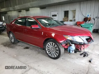 2013 Lincoln MKS with VIN 1LNHL9DK5DG614075, listed as a Copart auction lot 63933225 with 61,294 mi miles and Clean title. Bid and sale history available at DreamBid. Image 4.