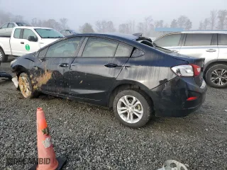 2019 Chevrolet Cruze LS with VIN 1G1BC5SM4K7148314, listed as a Copart auction lot 85298014 with 78,542 mi miles and Salvage Title. Bid and sale history available at carsss.com. Image 2.