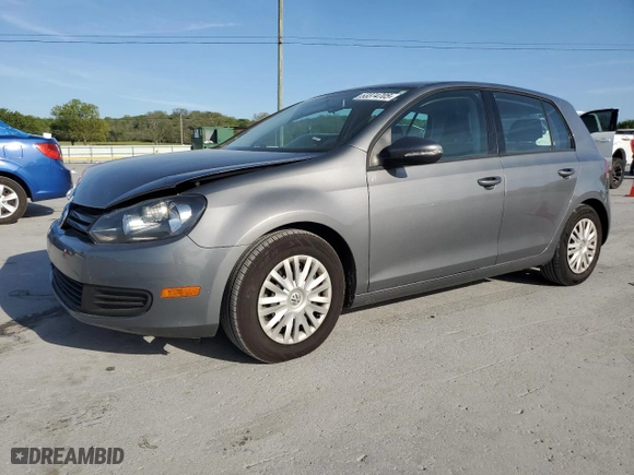 2013 Volkswagen Golf with VIN WVWDA7AJ3DW119517, listed as a Copart auction lot 53374705 with 121,816 mi miles and Salvage Title. Bid and sale history available at carsss.com. Image 1.