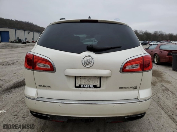 2014 Buick Enclave Premium with VIN 5GAKVCKD2EJ272015, listed as a Copart auction lot 50915105 with 136,777 mi miles and Salvage Title. Bid and sale history available at carsss.com. Image 6.