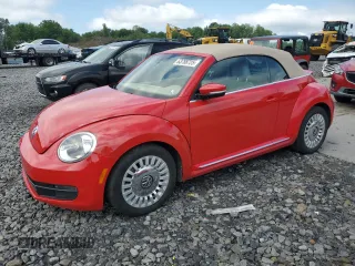 2013 Volkswagen Beetle 50s Edition with VIN 3VW5P7ATXDM827166, listed as a Copart auction lot 63788725 with 129,240 mi miles and Salvage title. Bid and sale history available at DreamBid. Image 1.