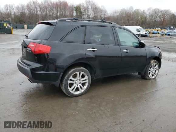 2007 Acura MDX Technology with VIN 2HNYD28497H536410, listed as a Copart auction lot 52155855 with 176,016 mi miles and Salvage Title. Bid and sale history available at DreamBid. Image 3.