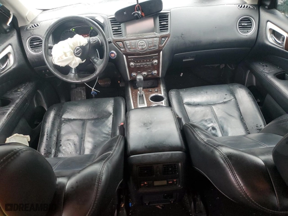 2016 Nissan Pathfinder SL with VIN 5N1AR2MN5GC670076, listed as a Copart auction lot 89355385 with 201,555 mi miles and Salvage Title. Bid and sale history available at carsss.com. Image 8.