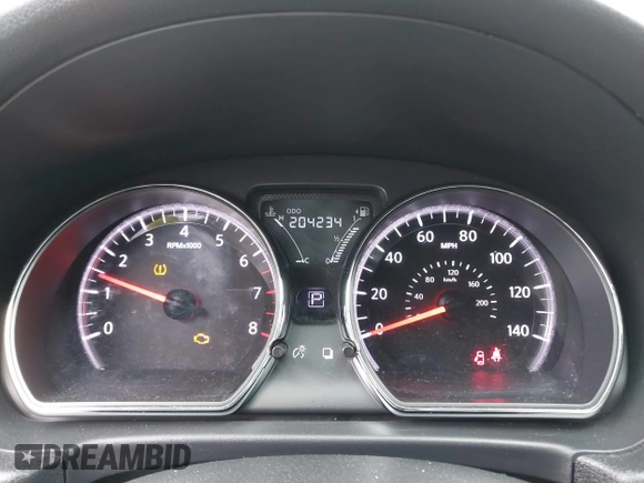 2015 Nissan Versa SV with VIN 3N1CN7AP7FL828807, listed as a IAAI auction lot 41849439 with 204,234 mi miles. Bid and sale history available at carsss.com. Image 7.
