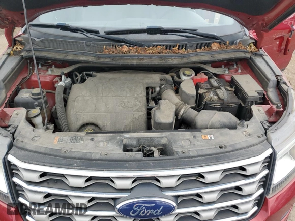 2017 Ford Explorer XLT z VIN 1FM5K7D80HGD01701, wystawiony jako Copart lot #63578095 z przebiegiem 104 632 mil mil oraz Czysty tytuł • Clean title. Historia ofert i sprzedaży dostępna na DreamBid. Obrazek 11.