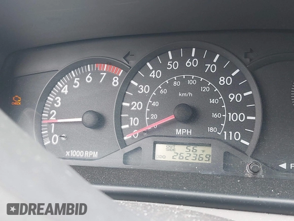 2003 Toyota Corolla CE with VIN 2T1BR32E33C144189, listed as a IAAI auction lot 42199950 with 262,369 mi miles and . Bid and sale history available at DreamBid. Image 7.
