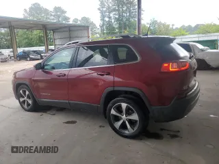 2019 Jeep Cherokee Limited with VIN 1C4PJLDB8KD346205, listed as a Copart auction lot 55936465 with 126,114 mi miles and Salvage title. Bid and sale history available at DreamBid. Image 2.