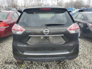 2015 Nissan Rogue SV with VIN KNMAT2MV6FP506851, listed as a Copart auction lot 52413405 with 114,631 mi miles and Clean Title. Bid and sale history available at carsss.com. Image 6.