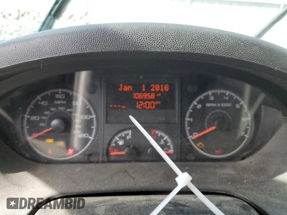 2017 Ram ProMaster Cargo with VIN 3C6TRVDG3HE525443, listed as a Copart auction lot 50401815 with 106,958 mi miles and Salvage Title. Bid and sale history available at carsss.com. Image 9.