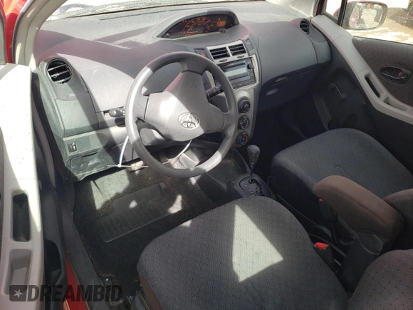 2010 Toyota Yaris with VIN JTDJT4K31A5283071, listed as a Copart auction lot 47539505 with 41,946 mi miles and Salvage Title. Bid and sale history available at DreamBid. Image 8.
