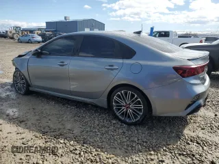 2023 Kia Forte GT with VIN 3KPF44AC3PE514957, listed as a Copart auction lot 49614585 with 32,546 mi miles and Salvage Title. Bid and sale history available at carsss.com. Image 2.