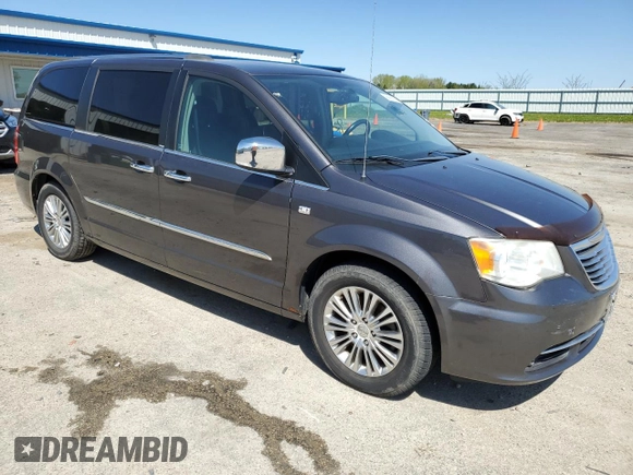 2014 Chrysler Town & Country Touring L 30th Anniversary z VIN 2C4RC1CG0ER251465, wystawiony jako Copart lot #55653135 z przebiegiem 164 472 mil mil oraz Nie do naprawy • Non repairable. Historia ofert i sprzedaży dostępna na DreamBid. Obrazek 4.