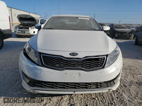 2013 Kia Optima Hybrid LX with VIN KNAGM4AD9D5043527, listed as a Copart auction lot 72262804 with 0 mi miles and Salvage Title. Bid and sale history available at carsss.com. Image 5.