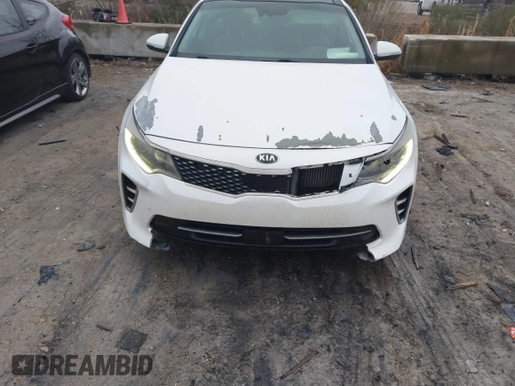 2016 Kia Optima SX Turbo with VIN 5XXGW4L26GG021476, listed as a IAAI auction lot 41737714 with 244,739 mi miles and . Bid and sale history available at carsss.com. Image 6.