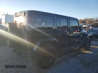 2012 Jeep Wrangler Unlimited Rubicon with VIN 1C4HJWFG1CL221083, listed as a Copart auction lot 80081654 with 163,912 mi miles and Salvage title. Bid and sale history available at DreamBid. Image 3.