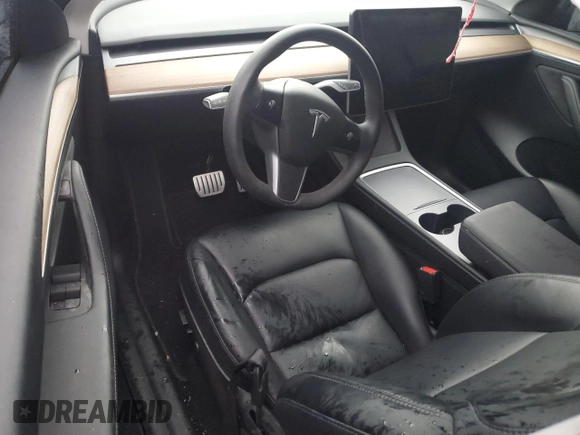 2022 Tesla Model Y Performance с VIN 7SAYGDEF5NF554018, выставлен на аукционе Copart как лот 65062185 с пробегом Не указан миль и Списание • Salvage title. История ставок и продаж доступна на DreamBid. Изображение 8.