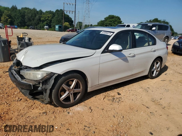 2014 BMW 3 Series 328i xDrive with VIN WBA3B5C51EF958576, listed as a Copart auction lot 62089375 with 148,140 mi miles and Salvage title. Bid and sale history available at DreamBid. Image 1.