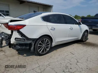 2018 Kia Cadenza Premium with VIN KNALC4J14J5099376, listed as a Copart auction lot 69722644 with 69,896 mi miles and Salvage Title. Bid and sale history available at carsss.com. Image 3.