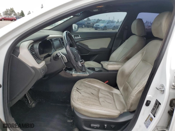 2013 Kia Optima SX w/Limited Pkg with VIN 5XXGR4A67DG089150, listed as a Copart auction lot 52642465 with 215,363 mi miles and Salvage Title. Bid and sale history available at carsss.com. Image 7.