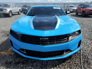 2022 Chevrolet Camaro 2LT with VIN 1G1FD1RX8N0125736, listed as a Copart auction lot 77250134 with 19,790 mi miles and Salvage Title. Bid and sale history available at carsss.com. Image 5.