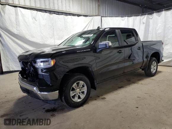 2025 Chevrolet Silverado 1500 LT with VIN 1GCPACEDXSZ133792, listed as a Copart auction lot 79906604 with 247 mi miles and Clean Title. Bid and sale history available at DreamBid. Image 1.