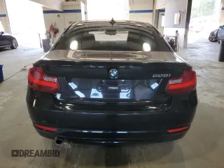 2014 BMW 2 Series 228i with VIN WBA1F5C52EVV99367, listed as a Copart auction lot 57465805 with 113,208 mi miles and Salvage title. Bid and sale history available at DreamBid. Image 6.