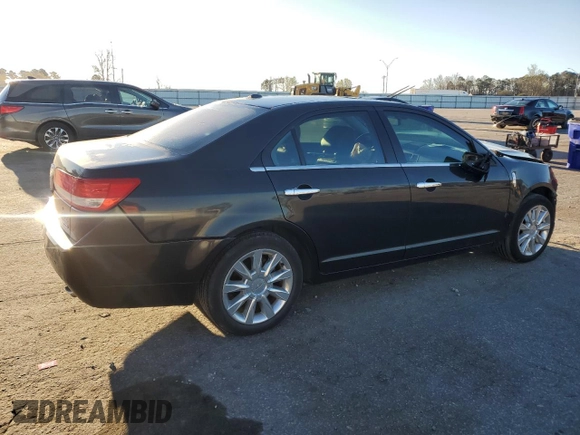 2012 Lincoln MKZ with VIN 3LNHL2JC1CR836575, listed as a Copart auction lot 49489905 with 132,890 mi miles and Salvage Title. Bid and sale history available at DreamBid. Image 3.