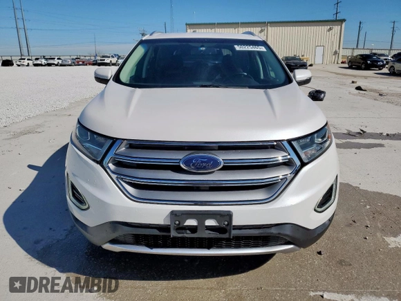 2015 Ford Edge Titanium z VIN 2FMTK3K93FBC38982, wystawiony jako Copart lot #50225465 z przebiegiem 126 110 mil mil oraz Czysty tytuł • Clean title. Historia ofert i sprzedaży dostępna na DreamBid. Obrazek 5.