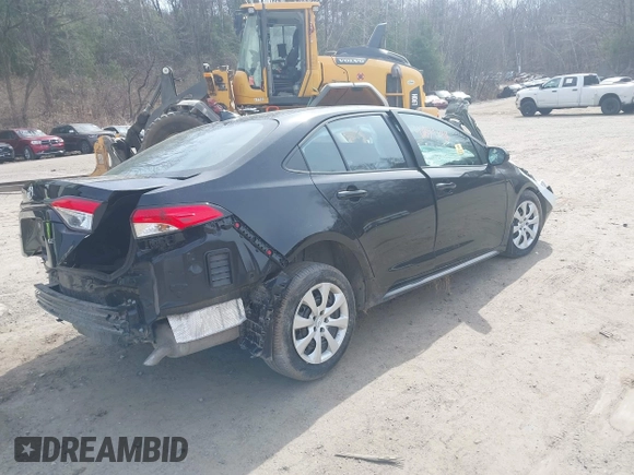 2024 Toyota Corolla LE with VIN 5YFB4MDE2RP216140, listed as a IAAI auction lot 41854248 with Not provided miles and . Bid and sale history available at DreamBid. Image 4.