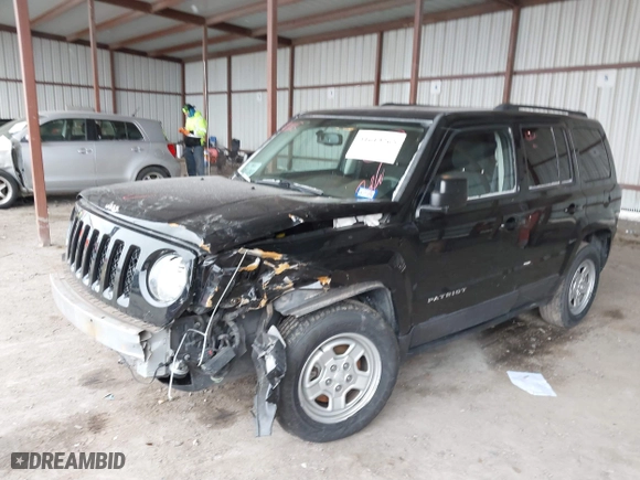 2016 Jeep Patriot Sport with VIN 1C4NJPBB2GD763490, listed as a IAAI auction lot 41613265 with 104,806 mi miles. Bid and sale history available at carsss.com. Image 17.