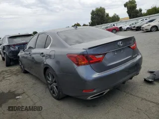 2013 Lexus GS 350 with VIN JTHBE1BLXD5014583, listed as a Copart auction lot 65839464 with 129,335 mi miles and Salvage Title. Bid and sale history available at carsss.com. Image 2.