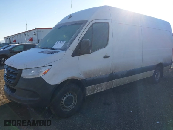 2020 Mercedes-Benz Sprinter Cargo with VIN W1W4ECHY0LP307649, listed as a IAAI auction lot 41430640 with Not Provided miles and . Bid and sale history available at carsss.com. Image 17.