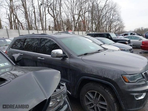 2019 Jeep Grand Cherokee Limited with VIN 1C4RJFBG8KC782907, listed as a IAAI auction lot 41476468 with 64,184 mi miles. Bid and sale history available at carsss.com. Image 14.
