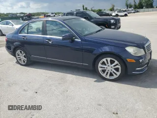 2012 Mercedes-Benz C 300 Sport with VIN WDDGF8BB1CR210302, listed as a Copart auction lot 64289725 with 136,499 mi miles and Clean title. Bid and sale history available at DreamBid. Image 4.