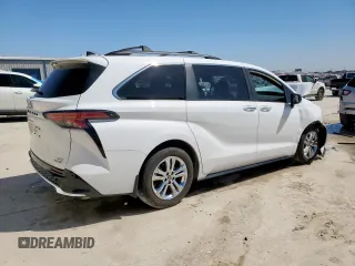 2023 Toyota Sienna XSE with VIN 5TDXSKFC2PS077885, listed as a Copart auction lot 49737895 with 56,881 mi miles and Salvage Title. Bid and sale history available at carsss.com. Image 3.