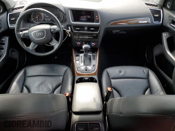 2017 Audi Q5 Premium Plus with VIN WA1L2AFPXHA016207, listed as a Copart auction lot 55445805 with 93,467 mi miles and Salvage title. Bid and sale history available at DreamBid. Image 8.