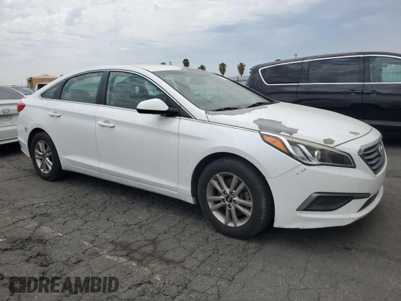 2016 Hyundai Sonata SE z VIN 5NPE24AF9GH369351, wystawiony jako Copart lot #59766145 z przebiegiem 100 888 mil mil oraz Czysty tytuł • Clean title. Historia ofert i sprzedaży dostępna na DreamBid. Obrazek 4.