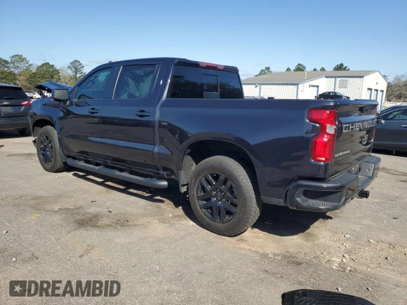 2022 Chevrolet Silverado 1500 RST with VIN 1GCUDEED2NZ519505, listed as a Copart auction lot 47746615 with 20,756 mi miles and Salvage Title. Bid and sale history available at DreamBid. Image 2.