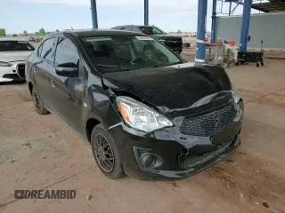 2020 Mitsubishi Mirage ES with VIN ML32F3FJ1LHF02312, listed as a Copart auction lot 59637925 with 49,770 mi miles and Salvage title. Bid and sale history available at DreamBid. Image 13.