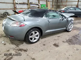 2007 Mitsubishi Eclipse GS with VIN 4A3AL25F07E007724, listed as a Copart auction lot 82991824 with 121,559 mi miles and Salvage Title. Bid and sale history available at carsss.com. Image 3.